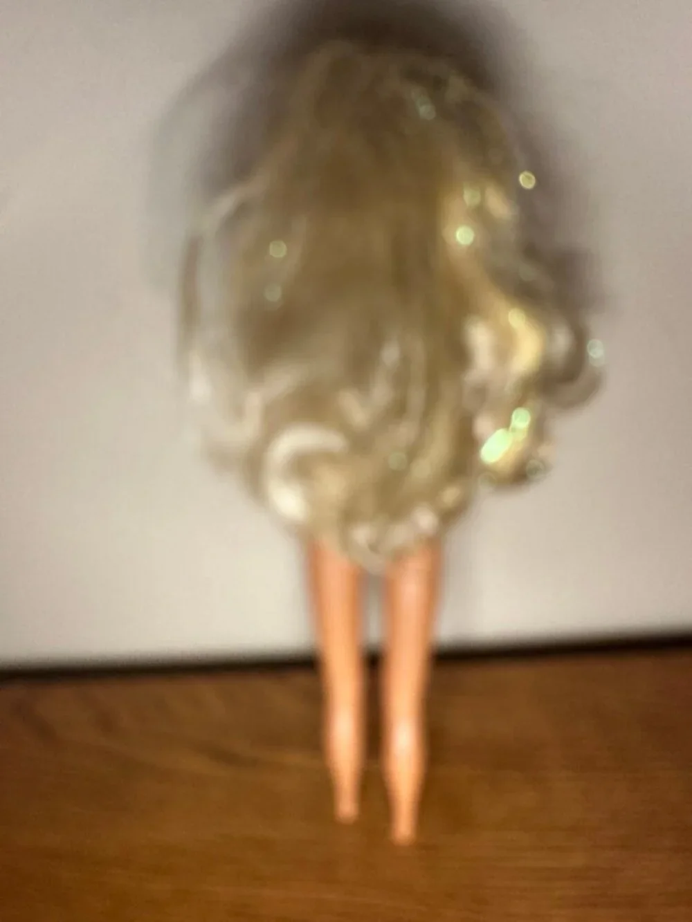1991 Sun Sensation Barbie Doll Vintage Blonde Hair Gold Metallic bikini